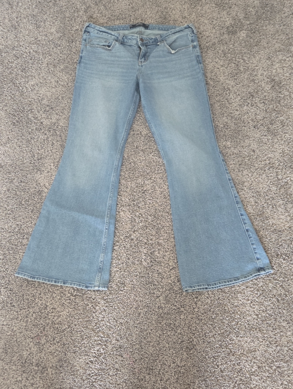Hollister Light Blue Flared Jeans